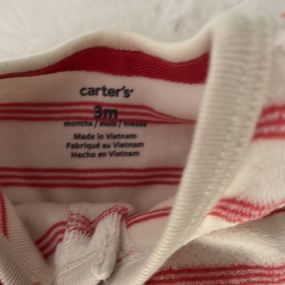 CARTER’S Baby Boy Sleeveless Romper 3m - Picture 9 of 10